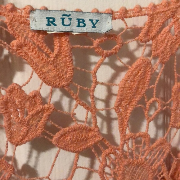 Coral Floral Knitted Shirt - Picture 3 of 3